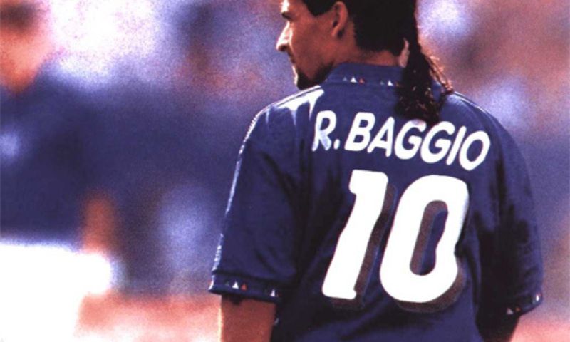 Roberto Baggio số áo bao nhiêu trong hành trình thi đấu của mình