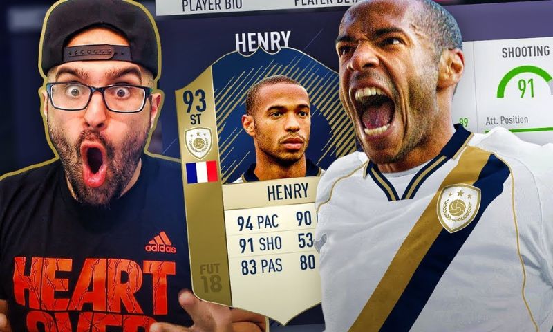 Sự nghiệp quốc tế trong Thierry Henry FIFA 18