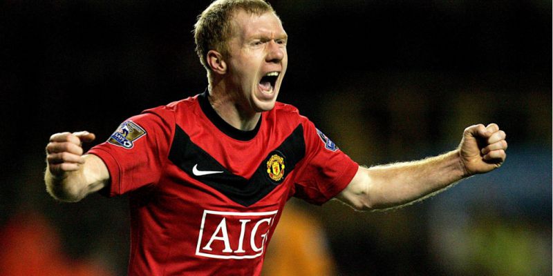 Paul Scholes đã có tới 2 thập kỷ gắn bó với Manchester United